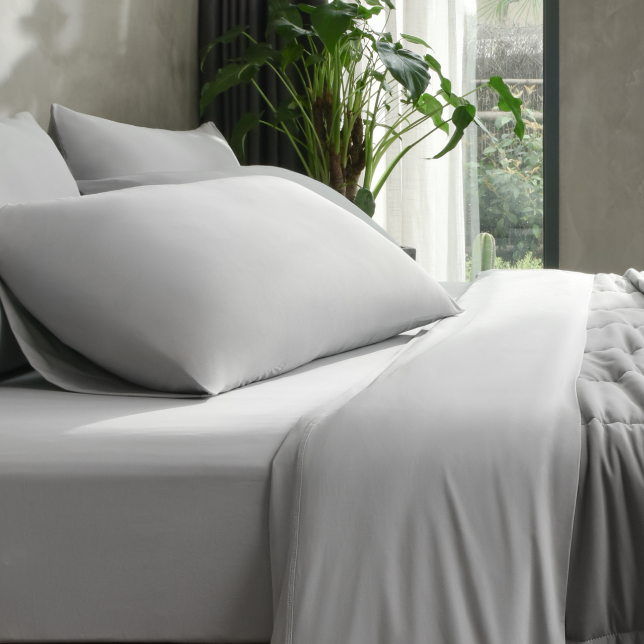 Linen&Rose - Cooling Flat Sheets