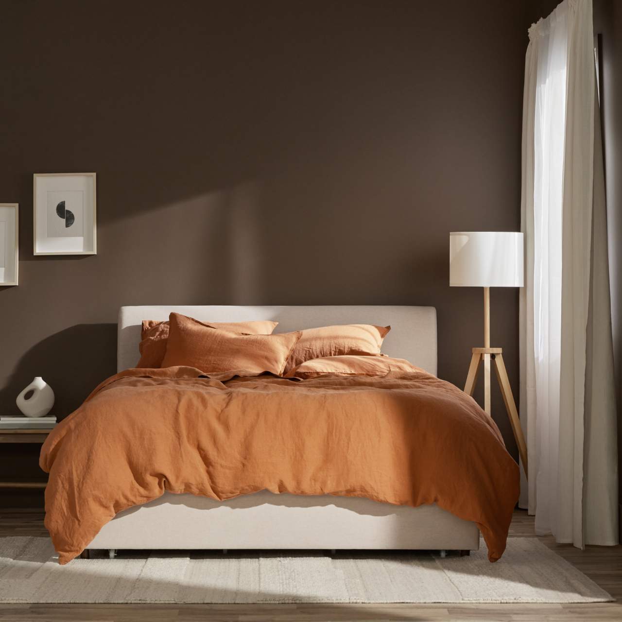 Linen&Rose - European Linen Fitted Sheet