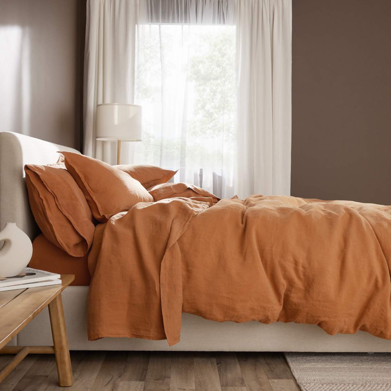 Linen&Rose - European Linen Flat Sheet