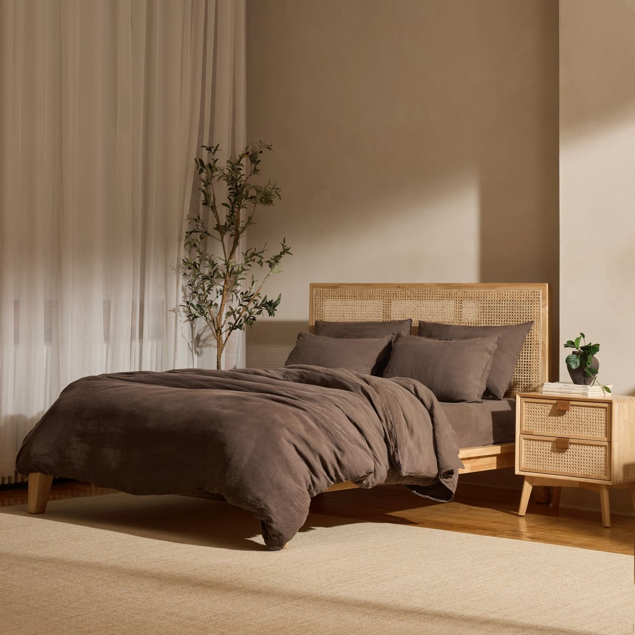 Linen&Rose - European Linen Sheet Set