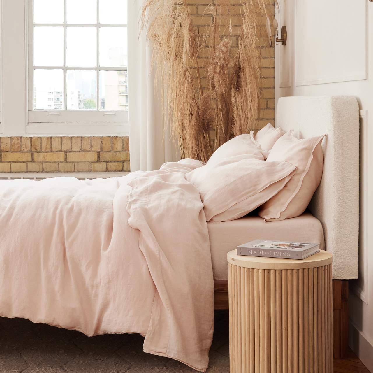 Linen&Rose - European Linen Fitted Sheet