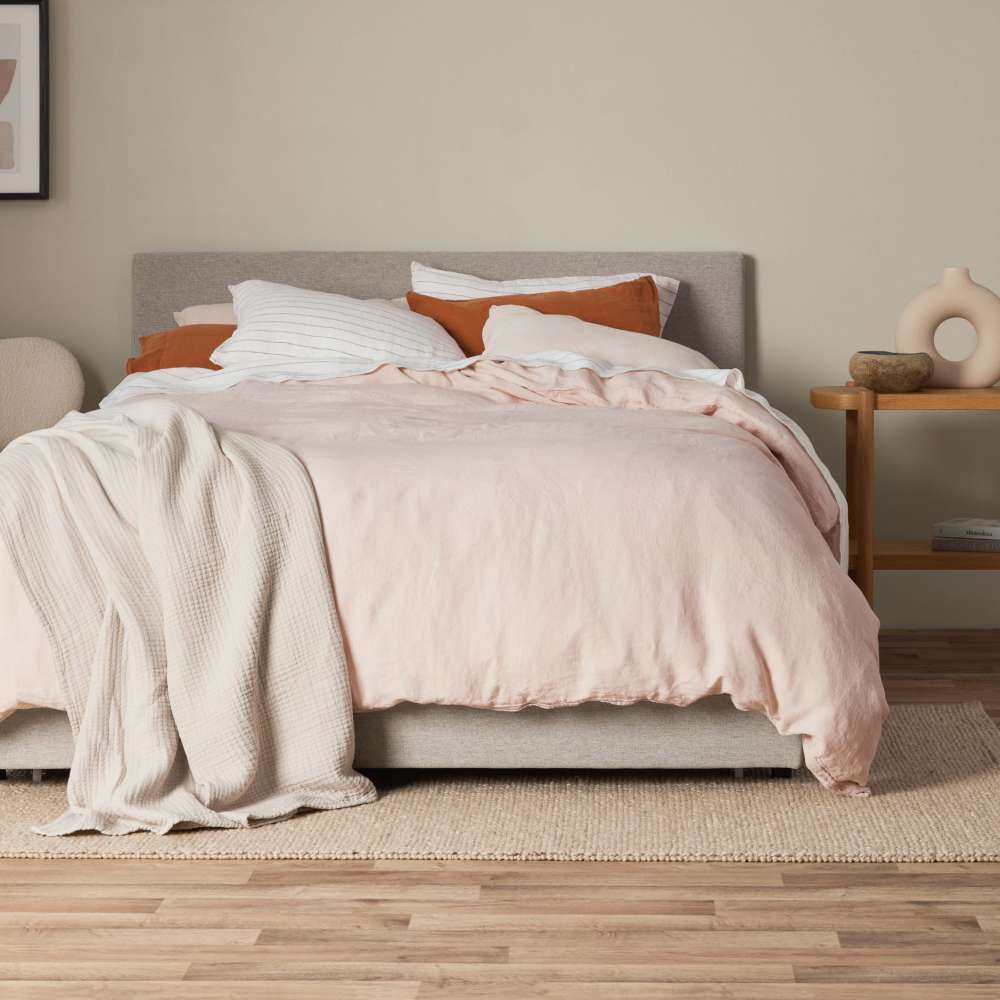 Linen&Rose™ Couvertures et linge de lit en mousseline