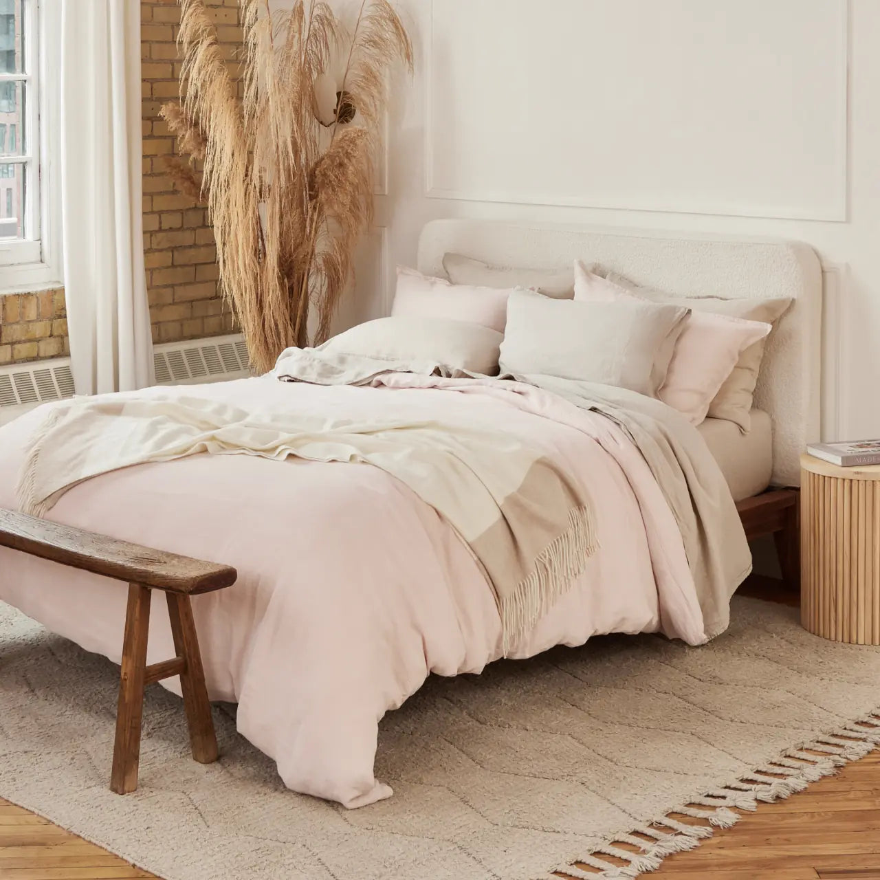 Linen&Rose - European Linen Sheet Set